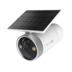 Battery-Powered Security Camera with Built-In Solar Panel 4K