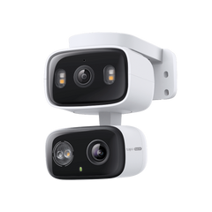 Indoor/Outdoor Dual Lens Pan/Tilt Security Camera