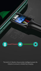 كابل شحن UGREEN USB-C 2.0 بقوة 100 واط بطول 2 متر (أسود)US300