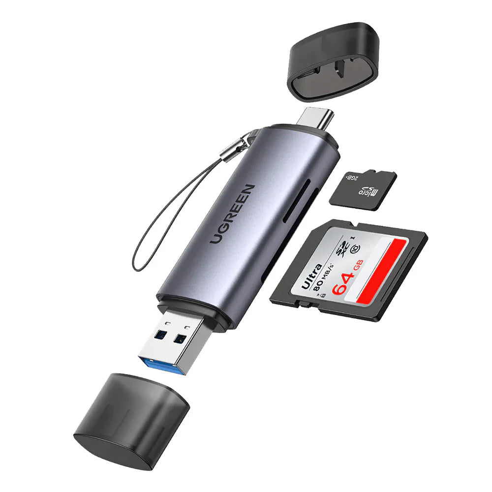 UGREEN USB-C/USB-A Card Reader black