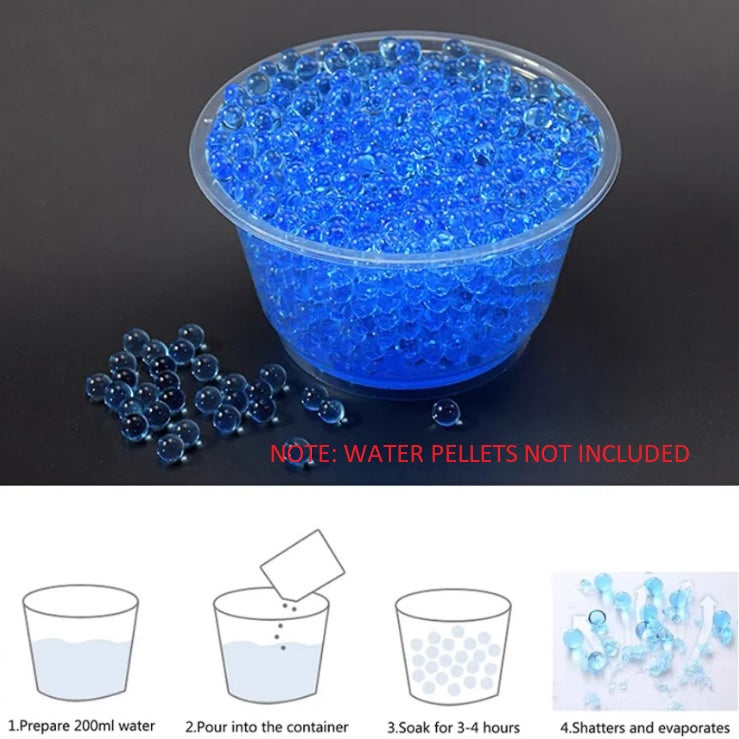 Cool High Speed Water Pellet Shooting RC Water Tank Car with All Terrain Capability - Remote and Gesture Controlled