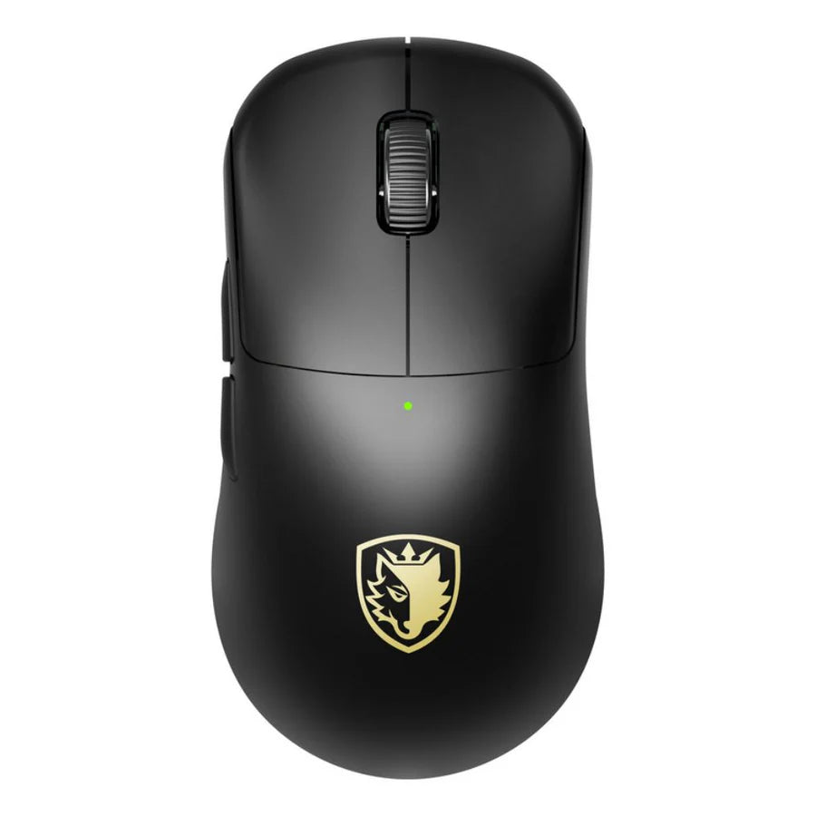 Sades Striker S2B 26,000 DPI Wireless Gaming Mouse with RGB Magnetic Charger and Oled Panel - Black