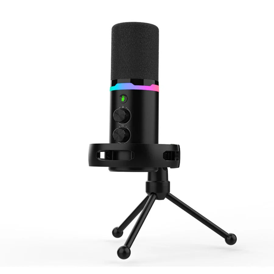 ميكروفون الألعاب الديناميكي سادز أبيكس أول SA-M02 RGB - أسود