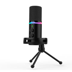 ميكروفون الألعاب الديناميكي سادز أبيكس أول SA-M02 RGB - أسود