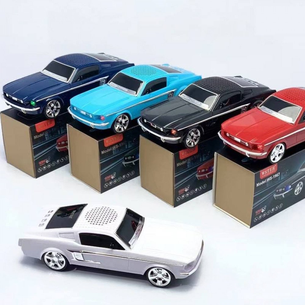 Cool Classic Muscle Car Bluetooth Speaker with LED Lights