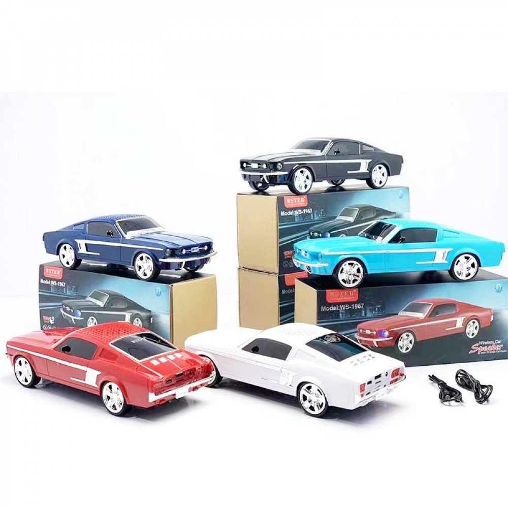 Cool Classic Muscle Car Bluetooth Speaker with LED Lights