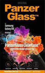 PanzerGlass ClearCase Transparent Protective Cover for Samsung Galaxy S10 with 0.7mm Tempered Glass Back, Anti-Yellowing TPU Frame and Oleophobic Coating