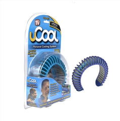 شريط تبريد شخصي قابل للارتداء من uCool مزود بتقنية التبخير - شريط مرن مريح قابل لإعادة الاستخدام للبالغين والأطفال، في الهواء الطلق، والرياضة، والعمل، والطقس الحار