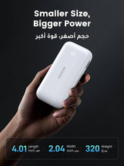 UGREEN 10000mAh PD-30WTwo-way Fast Charging Power Bank - White