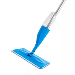 Portable 360° Microfiber Water Spraying Flat Sweeper Mop for Floor Cleaning
