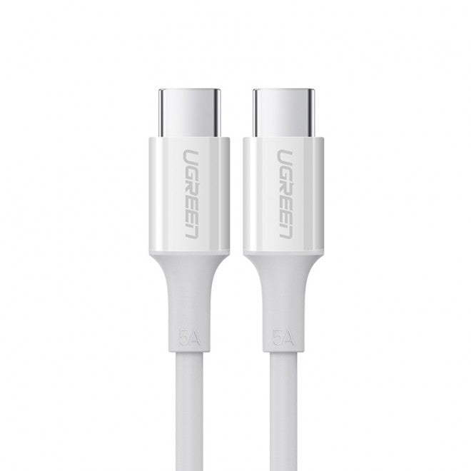كابل UGREEN USB2.0 من النوع C ذكر إلى ذكر 5 أمبير 100 واط 2 متر US300