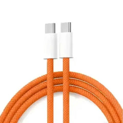 USB-C to USB-C 60W Fast Charging Cable 1M with Power Delivery, 480Mbps Data Transfer, Tangle-Resistant Design & SIM Ejector Tool