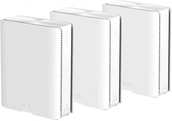 ASUS ZenWiFi BQ16 Quad Band WiFi 7 (802.11be) Mesh Router 3Pack - White