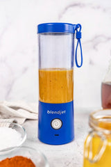 Blendjet V2 Portable Blender 16oz, Smoothie Maker, Fruit Blender, BPA-Free, 475ml, 200W, Sports Bottle, USB-C Rechargeable - Royal Blue