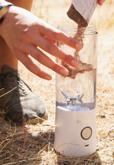 Blendjet V2 Portable Blender 16oz, Smoothie Maker, Fruit Blender, BPA-Free, 475ml, 200W, Sports Bottle, USB-C Rechargeable - White