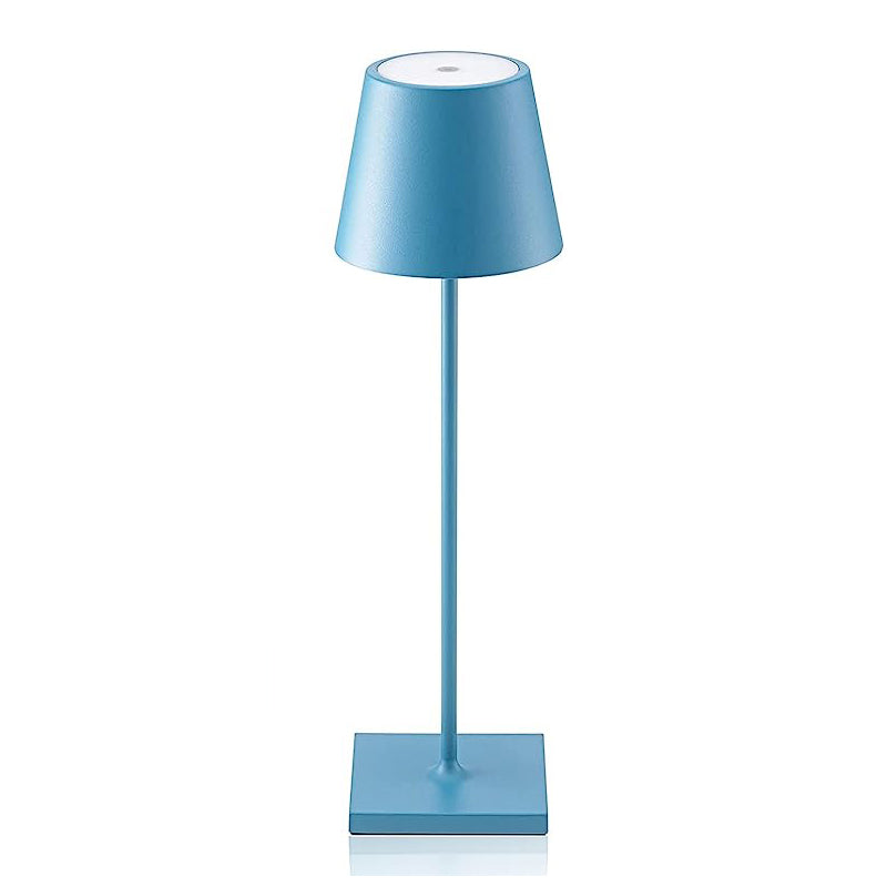 Modern LED Desk Touch Lamp with Dimming - Rechargeable, Waterproof Table Lamp for Home and Outdoor Use