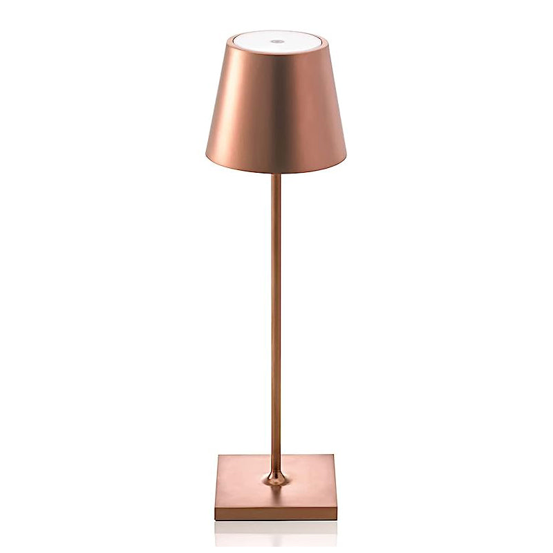 Modern LED Desk Touch Lamp with Dimming - Rechargeable, Waterproof Table Lamp for Home and Outdoor Use