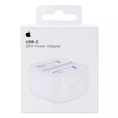 محول طاقة أبل USB-C بقوة 20 واط - أبيض 