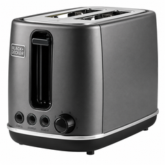 Black & Decker SSET225-B5، محمصة، شريحتين، 1050 واط، صينية فتات قابلة للإزالة