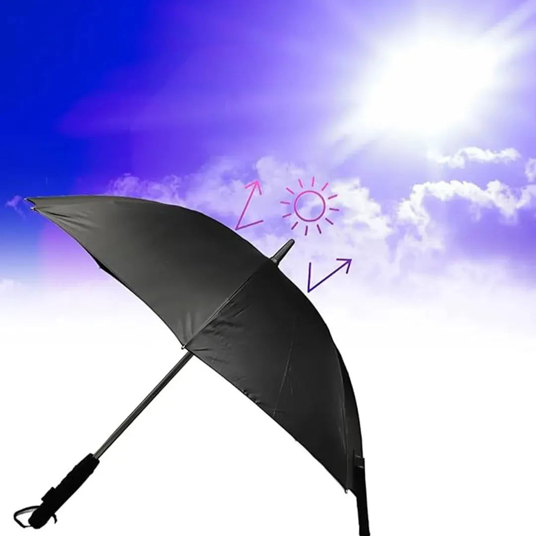 Rechargeable UV50 Cooling Umbrella with Built-in Fan and Misting Spray