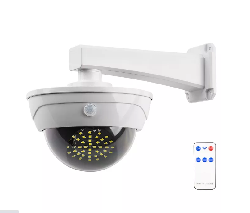 مصباح LED يعمل بالطاقة الشمسية مع جهاز تحكم عن بعد ومستشعر حركة بثلاثة أوضاع