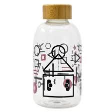 Stor Squid Game Glass Drink Bottle 620 Ml