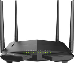 Tenda V12 AC1200 Dual Band Wi-Fi Gigabit VDSL/ADSL Modem Router, 4x5dBi Fixed External Antennas, Profile 35b, 300Mbps at 2.4GHz, 867Mbps at 5GHz, 20M/40M/80M Bandwidth | V12