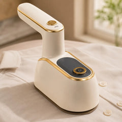 1300W 4-in-1 Portable Handheld Steam Iron & Garment Steamer with 20S Fast Heating, 150ml Water Tank, 180° Rotating Handle, 16.5 CM Ceramic Soleplate, 7 Steam Holes, 25±3g/min Continuous Steam Output & Wet/Dry Ironing for Home & Travel