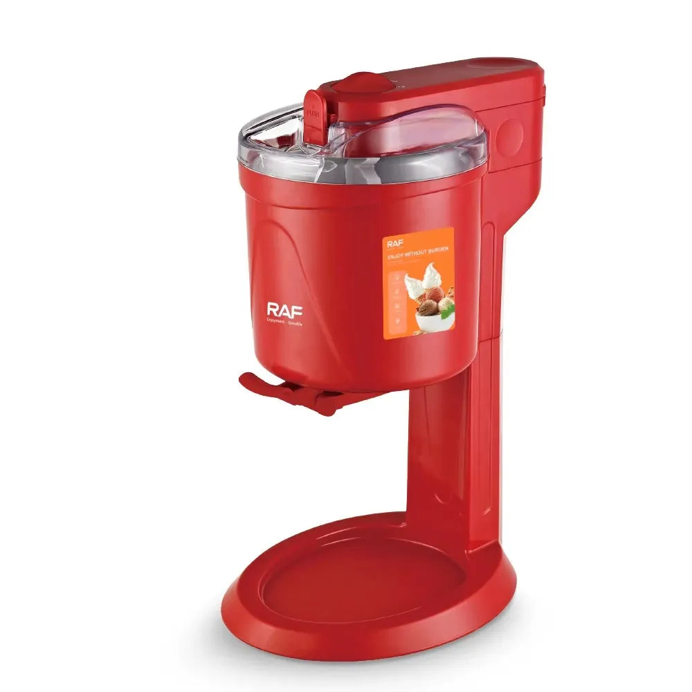 RAF R.0900 1L 15W Automatic Ice Cream Maker & Soft Serve Frozen Dessert Machine with 10-Minute Quick Production & One-Touch Operation
