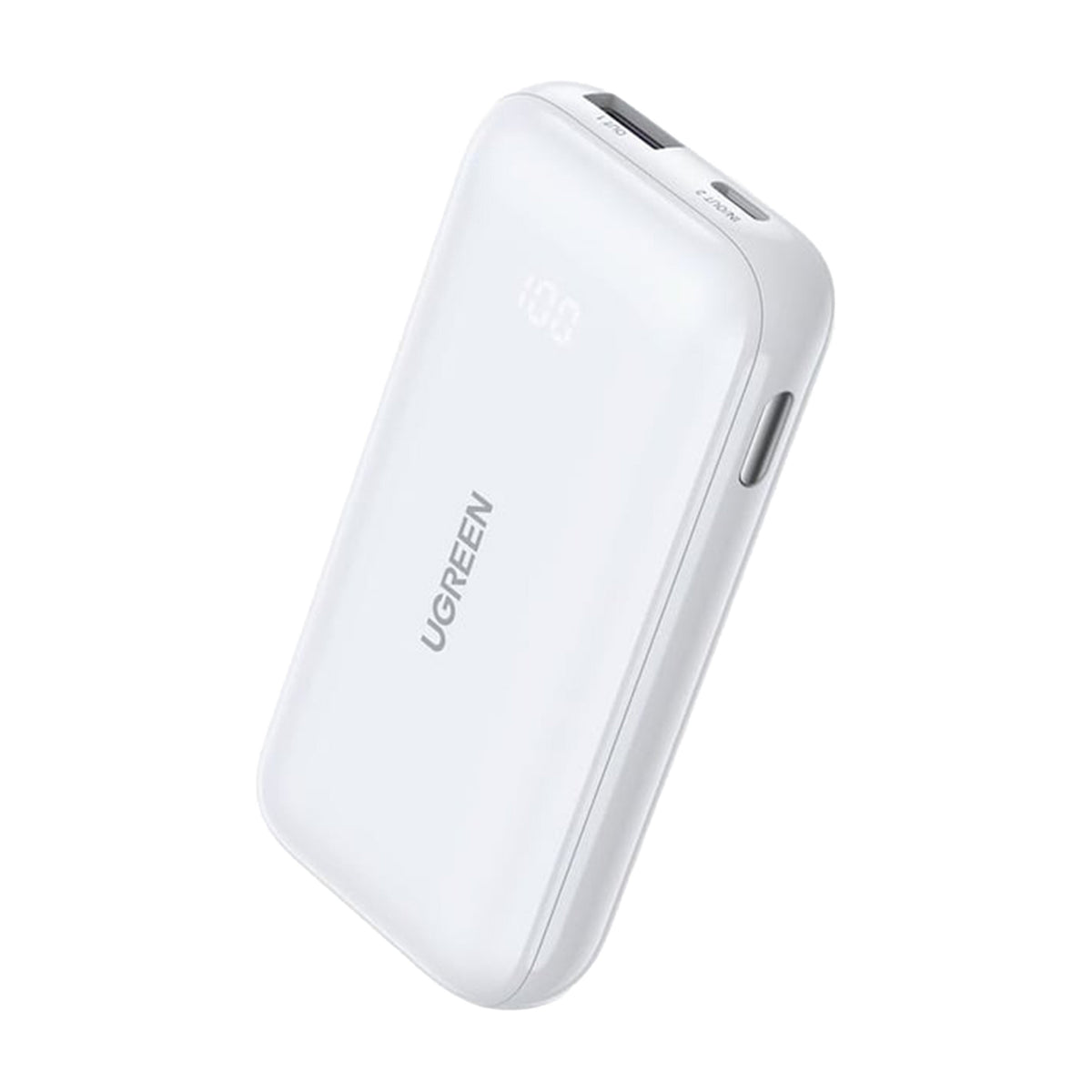 UGREEN 10000mAh PD-30WTwo-way Fast Charging Power Bank - White