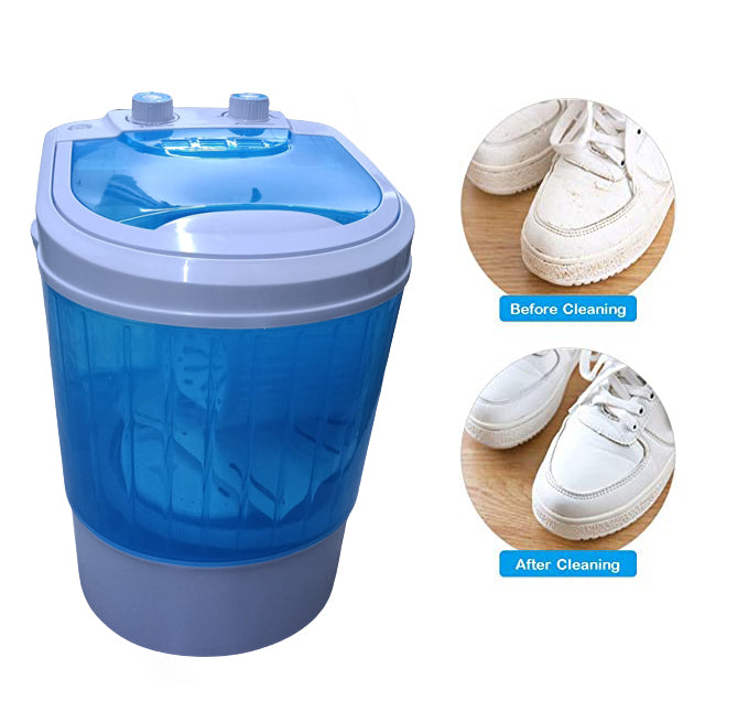 Mini Portable Washing Machine with Low Noise and Intelligent Wash Cycle 3 Kg Capacity