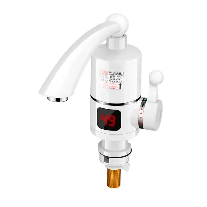 3000W Instant Electric Heating Water Faucet with LCD Temperature Display