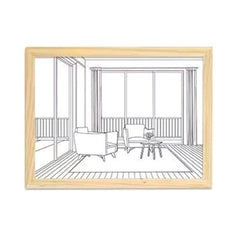 LED Glowing Photo Frame with Adjustable Lighting and Shadow Art