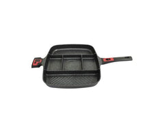 Berlinger Haus Die-Cast 5 in 1 Fry Pan with Detachable Handle 37 x31 x 4.4 CM
