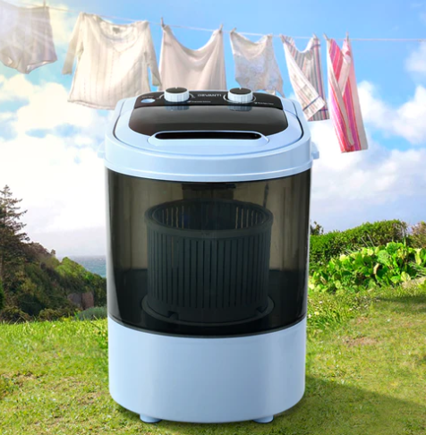 Mini Portable Washing Machine with Low Noise and Intelligent Wash Cycle 3 Kg Capacity