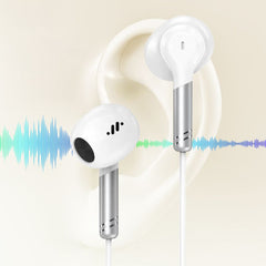 Go-Des EP-318 Type-C Wired In-Ear Headphones with Microphone and Inline Controls