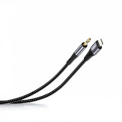 Go Des GAC-167 Lightning to 3.5mm AUX Audio Cable 1 Meter for Apple iPhone, Car Stereo, Speakers and Home Audio Systems