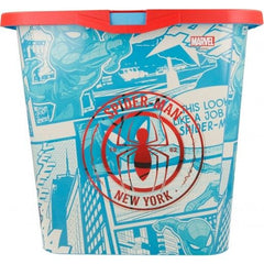 STOR STORAGE CLICK BOX 23 L SPIDERMAN COMIC BOOK