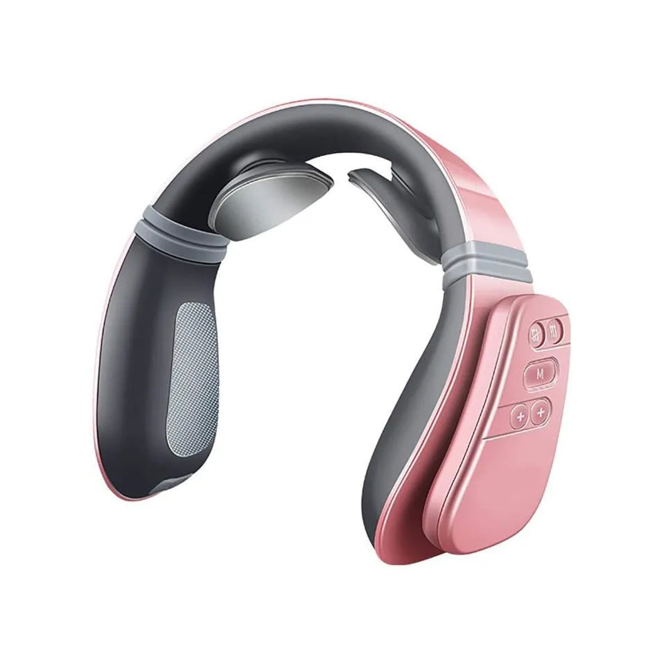 Cordless Portable EMS TENS Neck Massager for Pain Relief