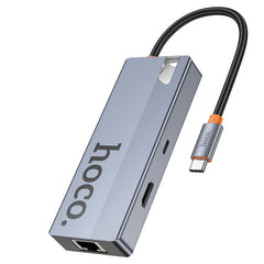 HOCO HB51 Wow 6 in 1 Multi Function Converter HDTV RJ45 PD USB3.0