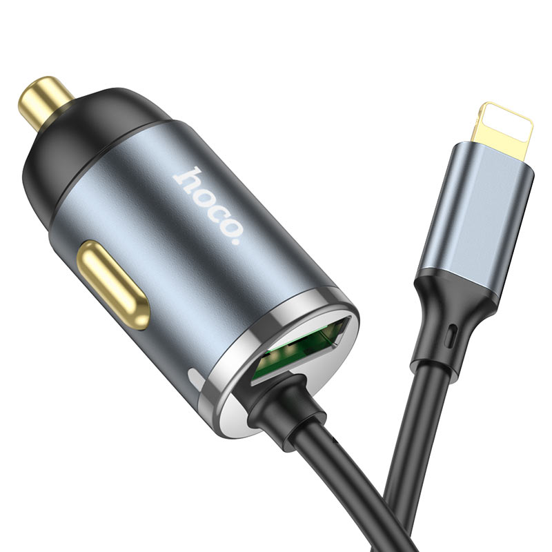 HOCO NZ7 PD20W QC3.0 Car Charger Type C with Cable