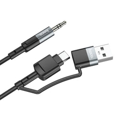 HOCO UPA23 Type C USB 2 in 1 Digital Audio Conversion Cable