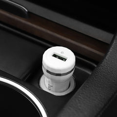 شاحن سيارة HOCO Z27A Plug Staunch بمنفذ واحد 18 واط