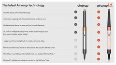 Dyson Airwrap i.d. multi-styler and dryer Straight+Wavy - Ceramic Pink/Rose Gold