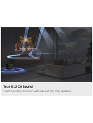 Samsung Q800H Q-Series 5.1.2ch Wireless Dolby Atmos Soundbar with Subwoofer - 2026