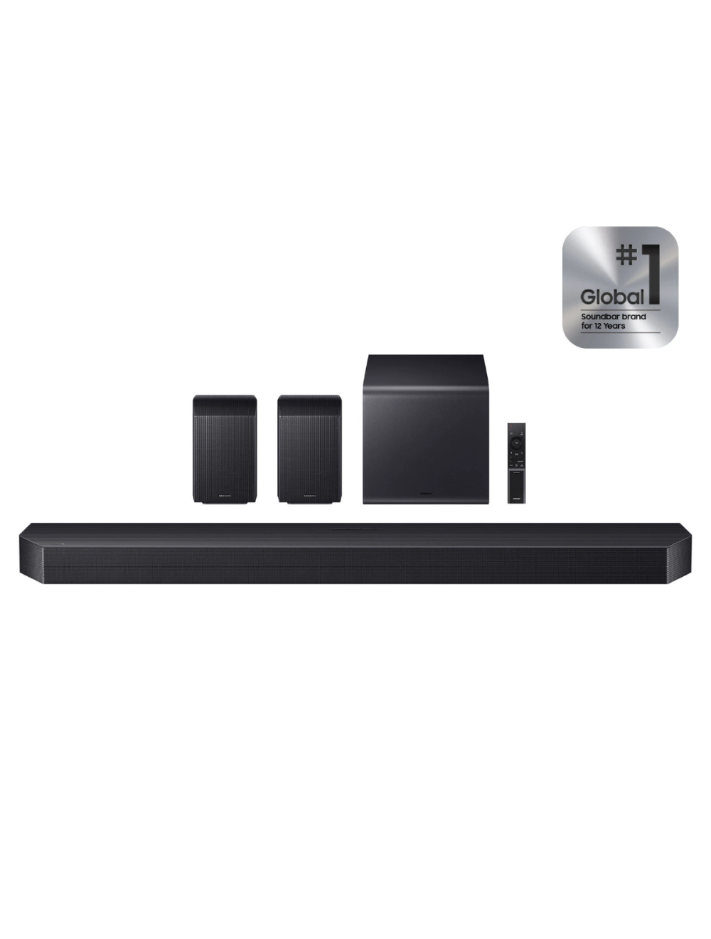 Samsung Q990H Q-Series 11.1.4ch Wireless Dolby Atmos Soundbar with Subwoofer & Rear Speakers - 2026