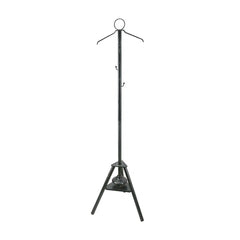 Incense Burner Clothes Stand with Garment Hangers and Built-In Mabkhar Base