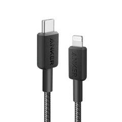Anker 322 USB-C to Lightning Cable Braided (1.8m/6ft) -Black