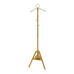Incense Burner Clothes Stand with Garment Hangers and Built-In Mabkhar Base