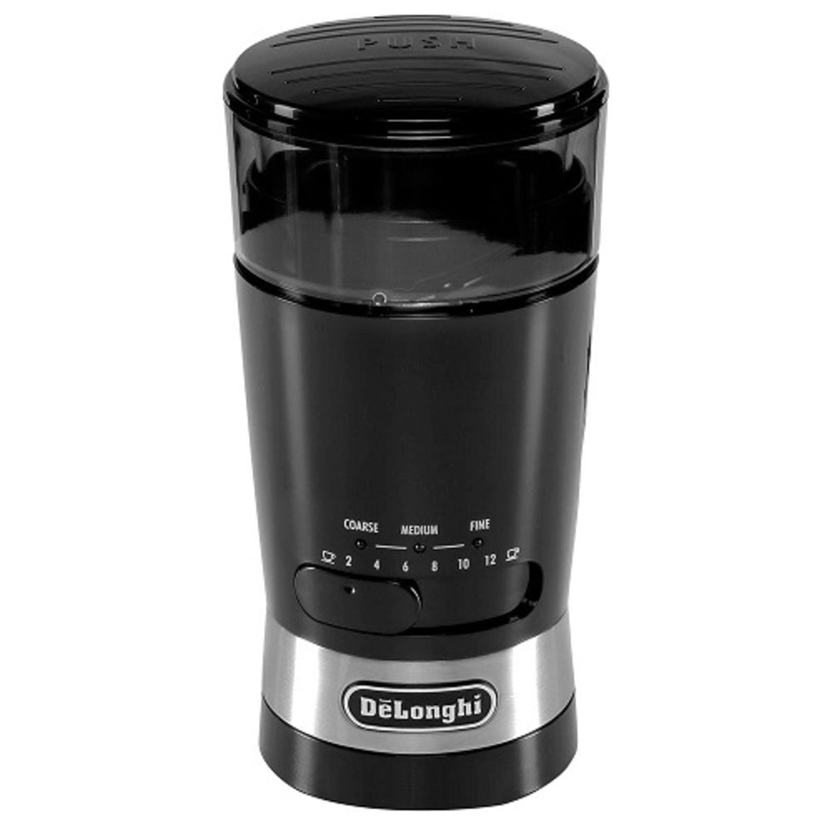 Delonghi Coffee Grinder 170 Watts, Black - KG210-BLACK